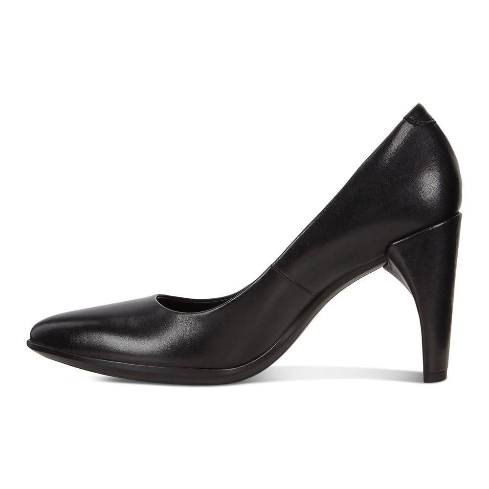 Pumps Mujer - ECCO Shape 75 Pointy Sleek 2.0 - Negros - ICT163578